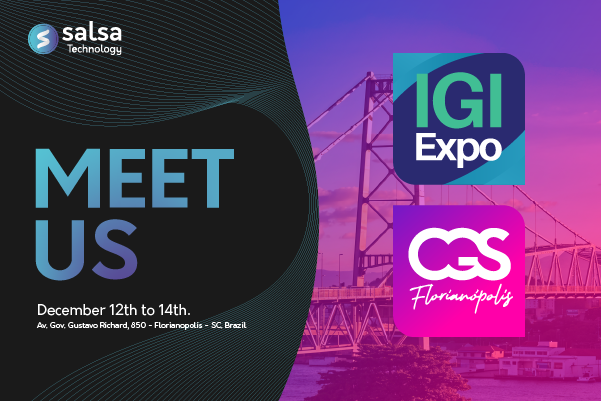Salsa Technology is Primed for Joint IGI Expo and CGS Event in Florianópolis