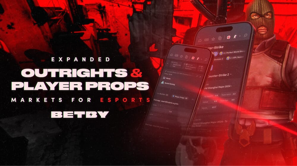 BETBY Expands Esports Offering with New Player Prop Markets