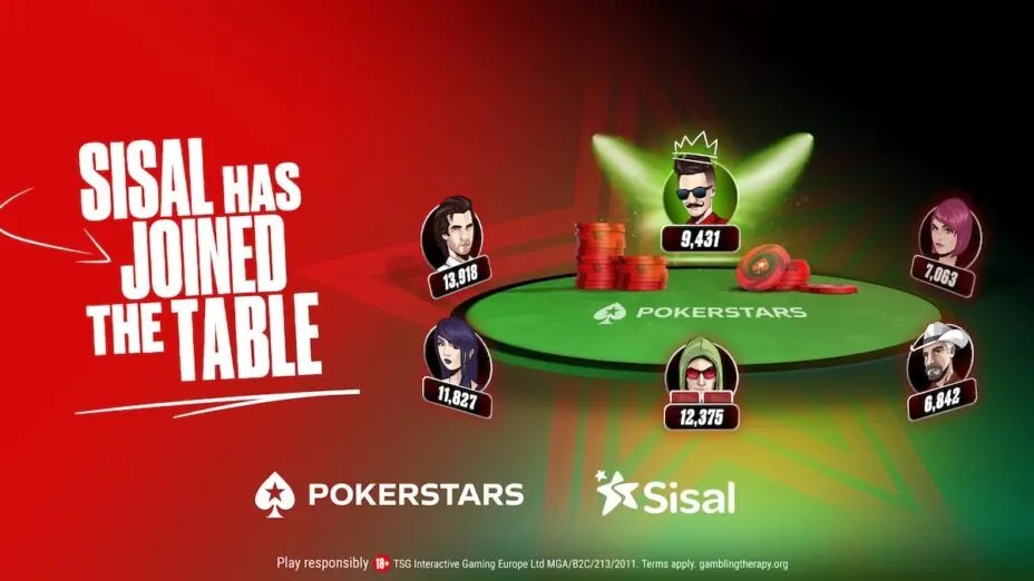 PokerStars Integrates Sisal’s Italian Players onto Its Platform