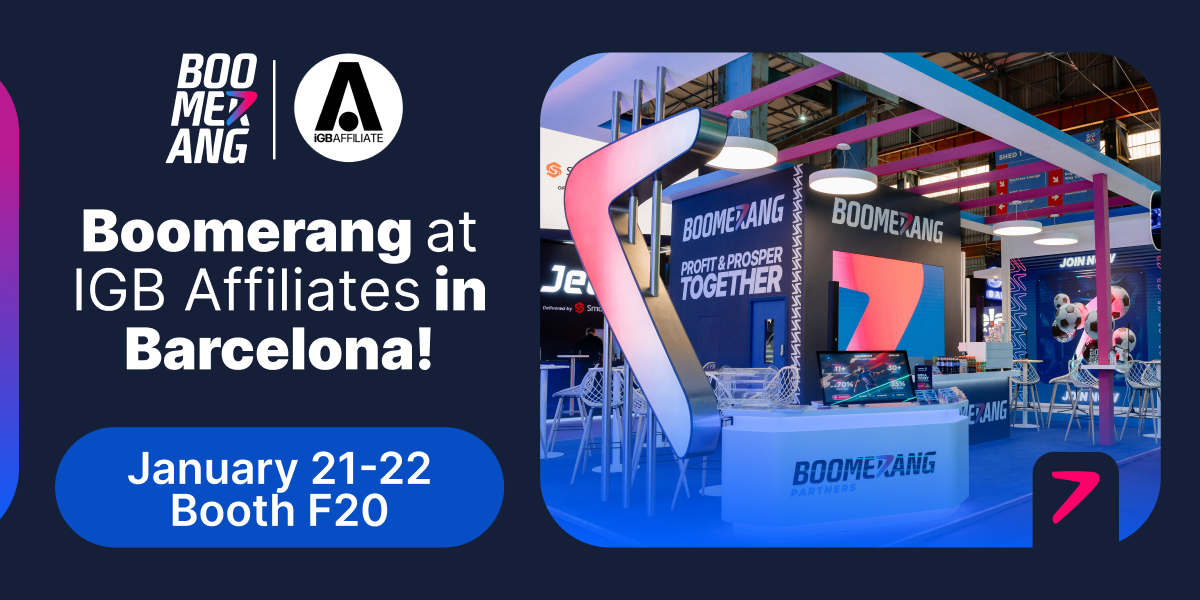 Boomerang Partners will Announce the Second Annual Golden Boomerang Awards at iGB Affiliate 2025 in Barcelona
