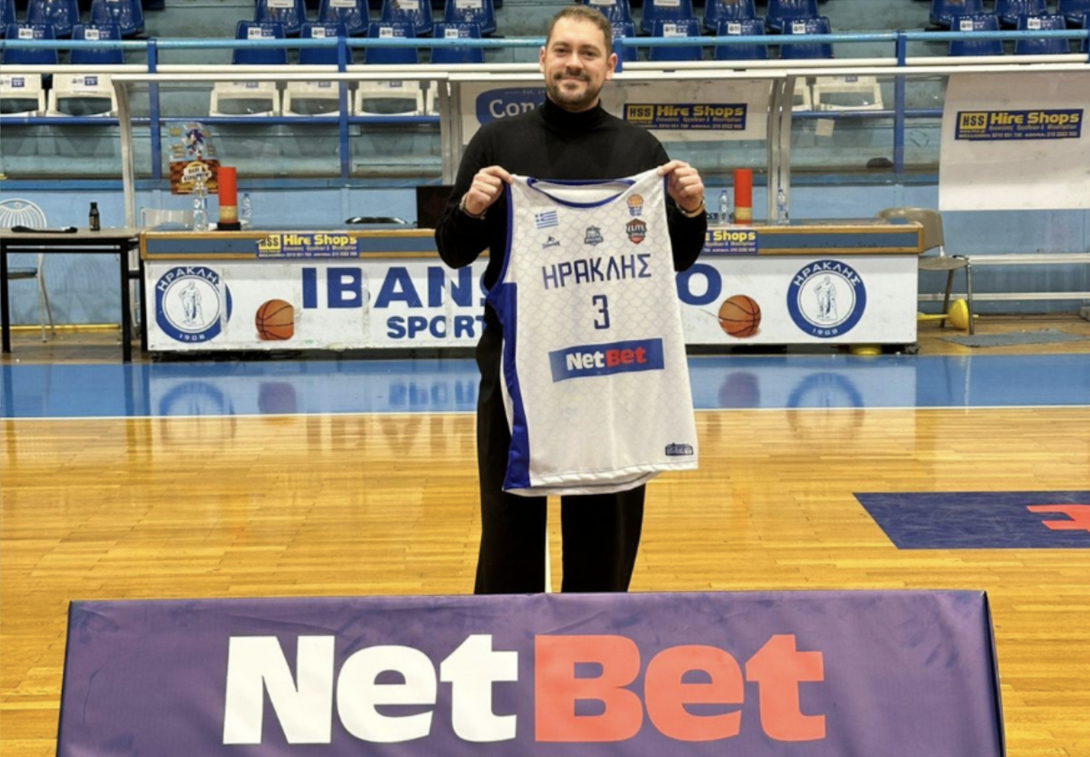 NetBet Sport Greece Partners with Iraklis Basketball Team