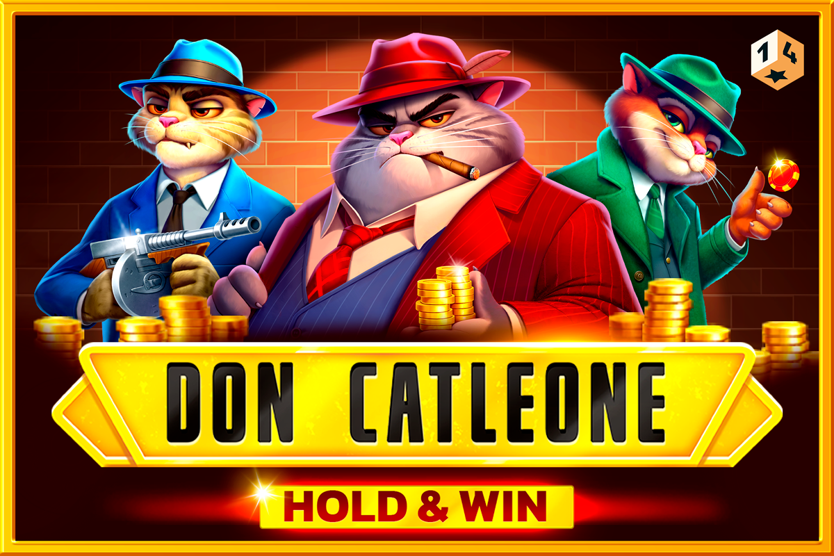 1spin4win Releases Unique Slot Don Catleone Hold and Win Featuring Gangster Cats