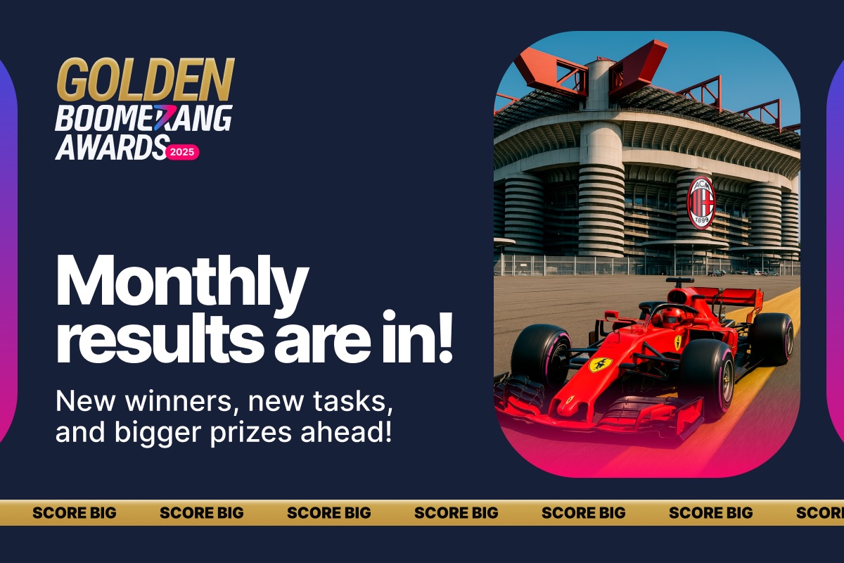 Golden Boomerang Awards 2025: the Final Prize Draw Ahead – Don’t Miss Last Call