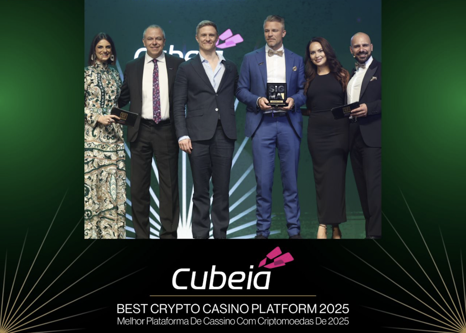 Cubeia Wins Best Crypto Casino Platform at SiGMA Americas Awards 2025