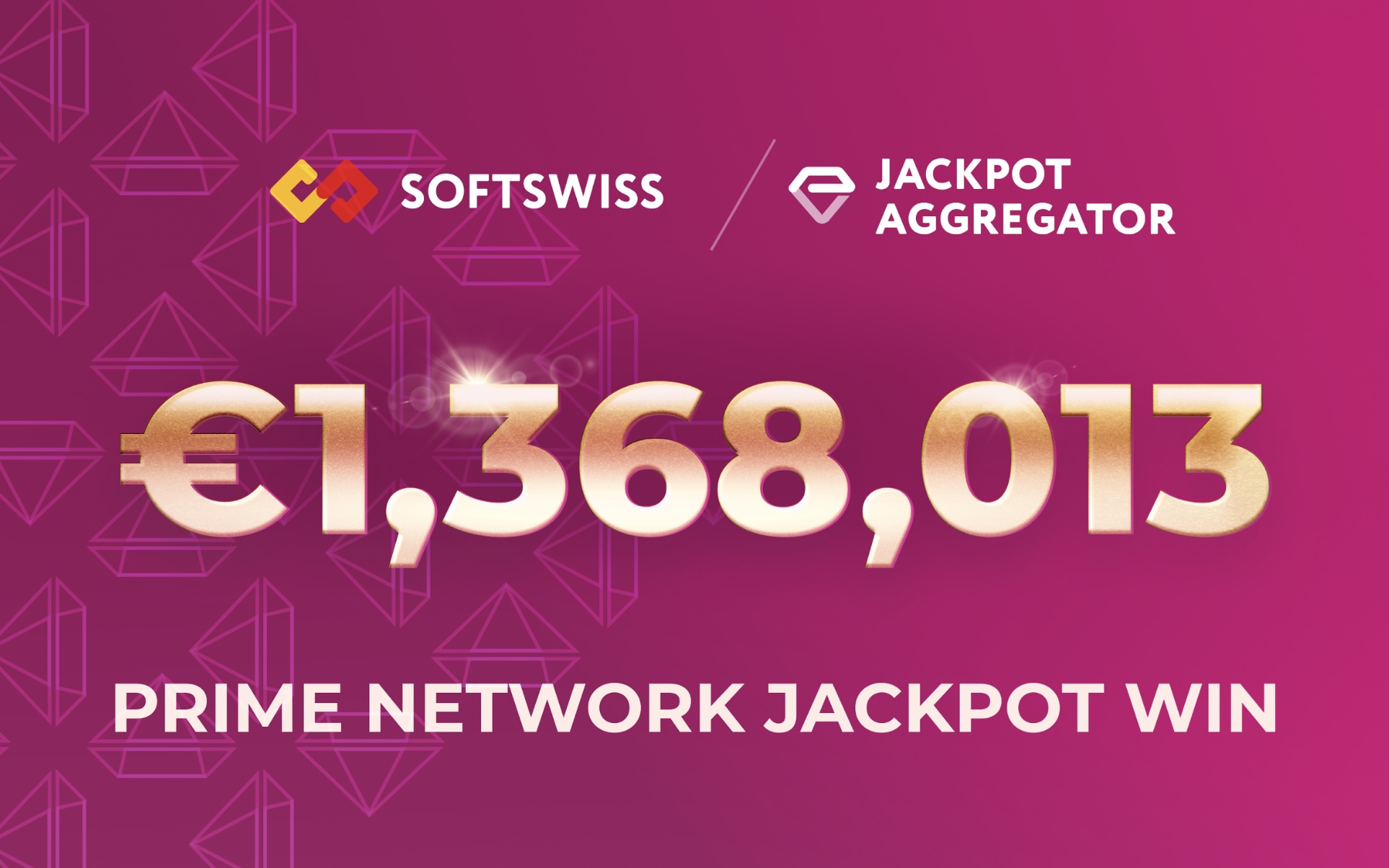 SOFTSWISS Prime Network Jackpot Hits €1,368,013 in Latest Draw