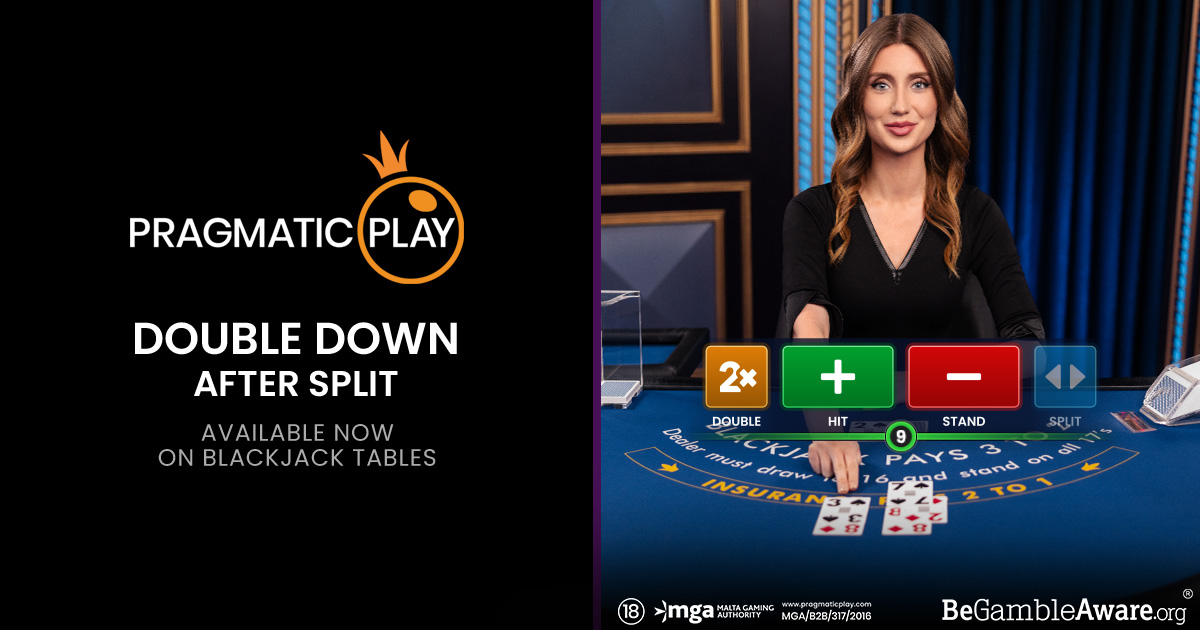 Pragmatic Play Enhances Blackjack Offering with Double Down After Split Feature