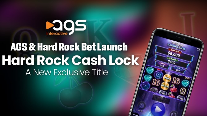 AGS and Hard Rock Bet Deepen Partnership with Launch of Exclusive ‘Hard Rock Cash Lock’ Slot in New Jersey