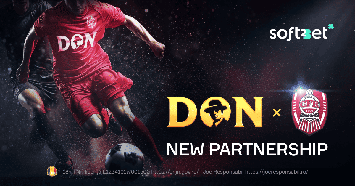 Soft2Bet’s Don.ro Becomes Main Sponsor of CFR Cluj in Multi-Year Deal