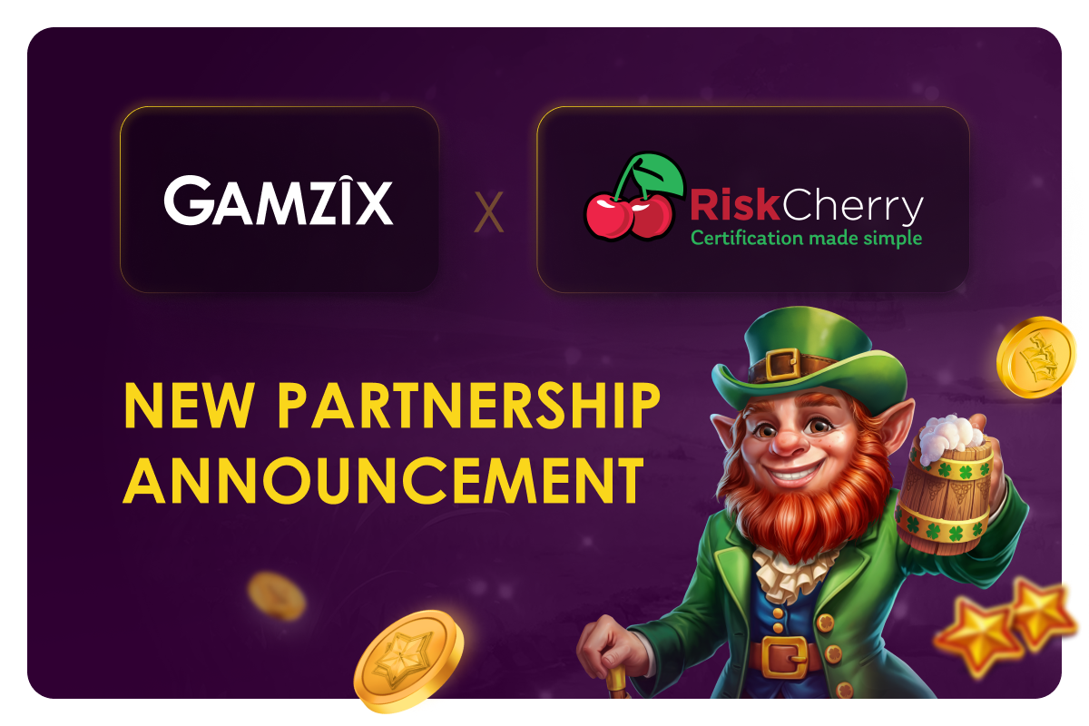 Gamzix Partners with RiskCherry to Showcase High-Quality, Certified Games Globally