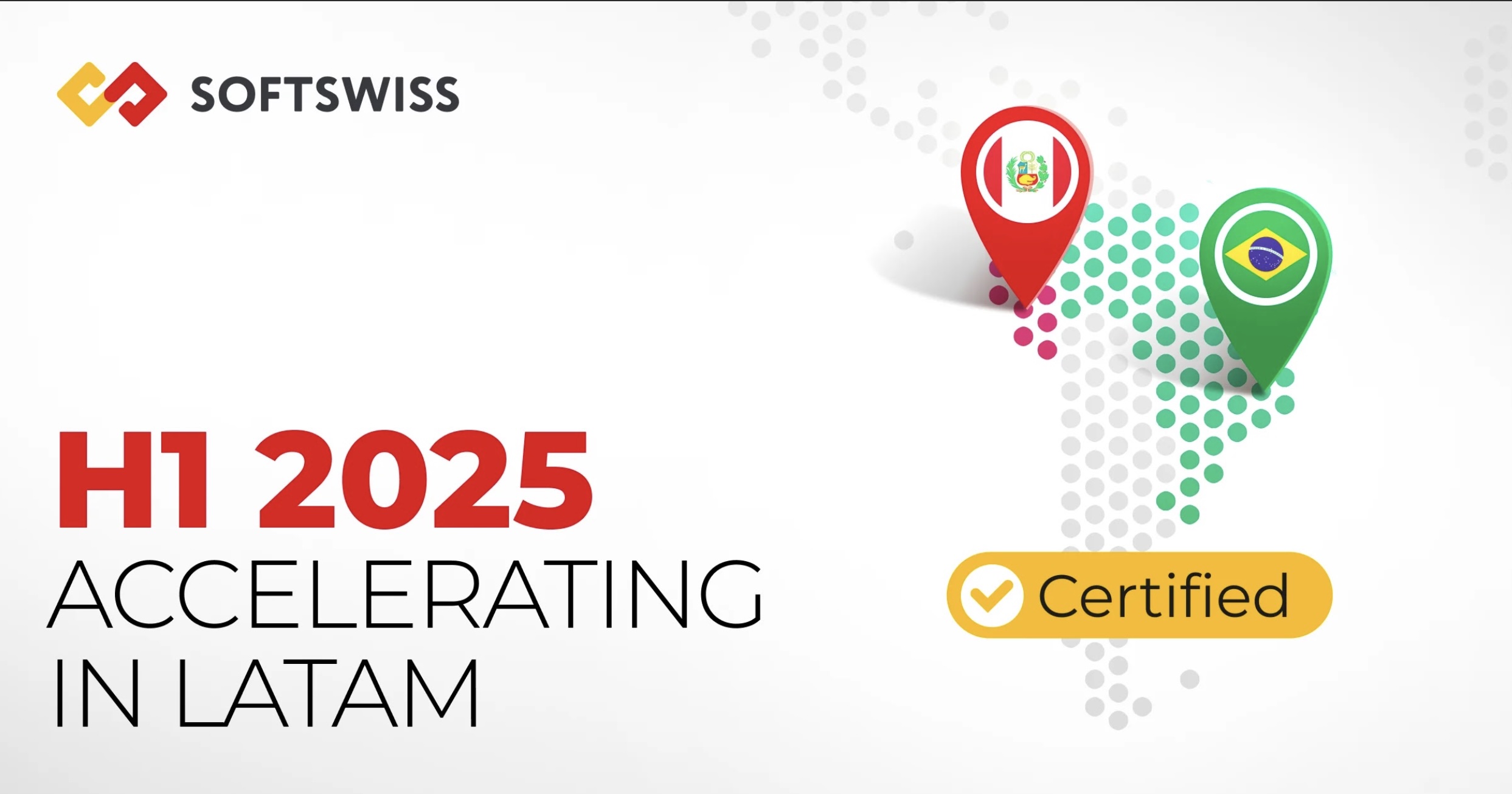 SOFTSWISS Strengthens Regulated Market Presence in LatAm with Full Product Certification in Brazil
