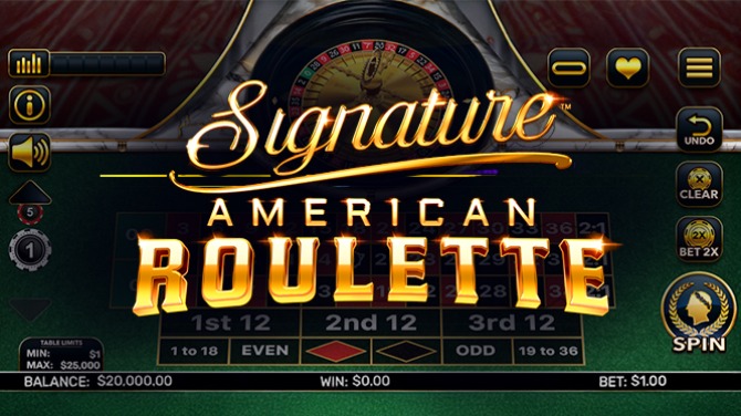 Caesars Expands Signature Series with Launch of American Roulette Online