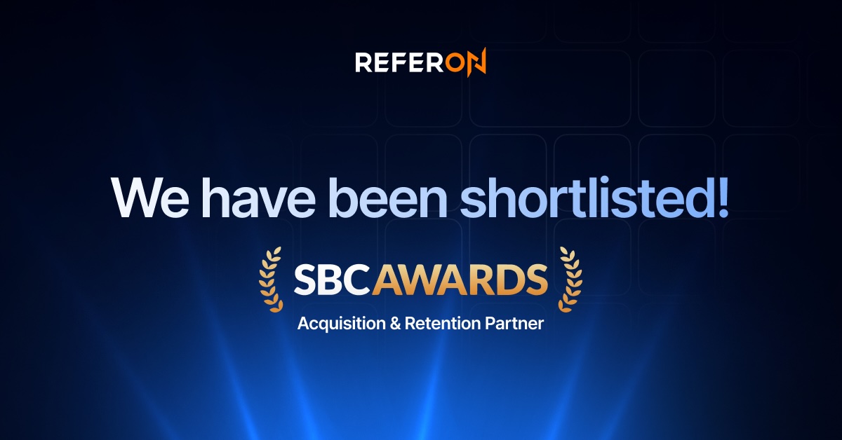 ReferOn Shortlisted for Acquisition & Retention Partner of the Year at SBC Lisbon 2025