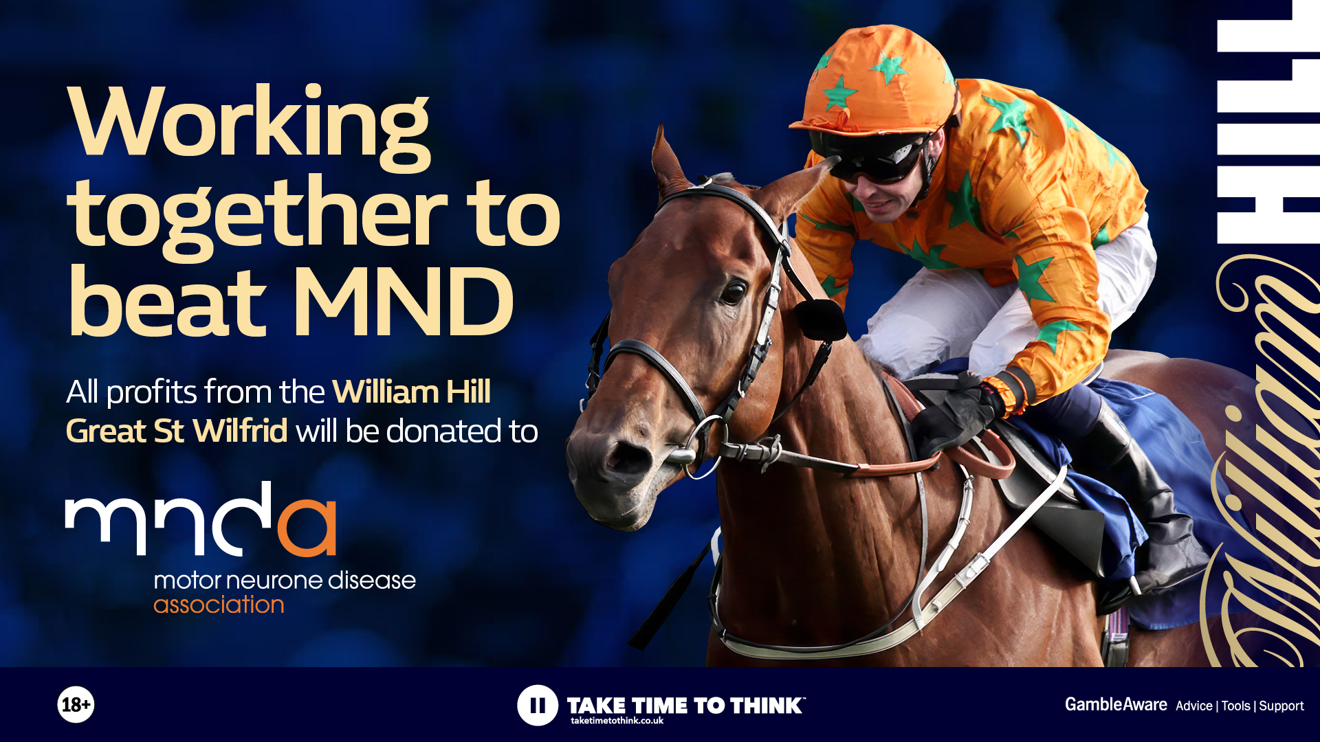 Evoke Partners with Ripon Racecourse for Charity Race Day in Aid of MND Association