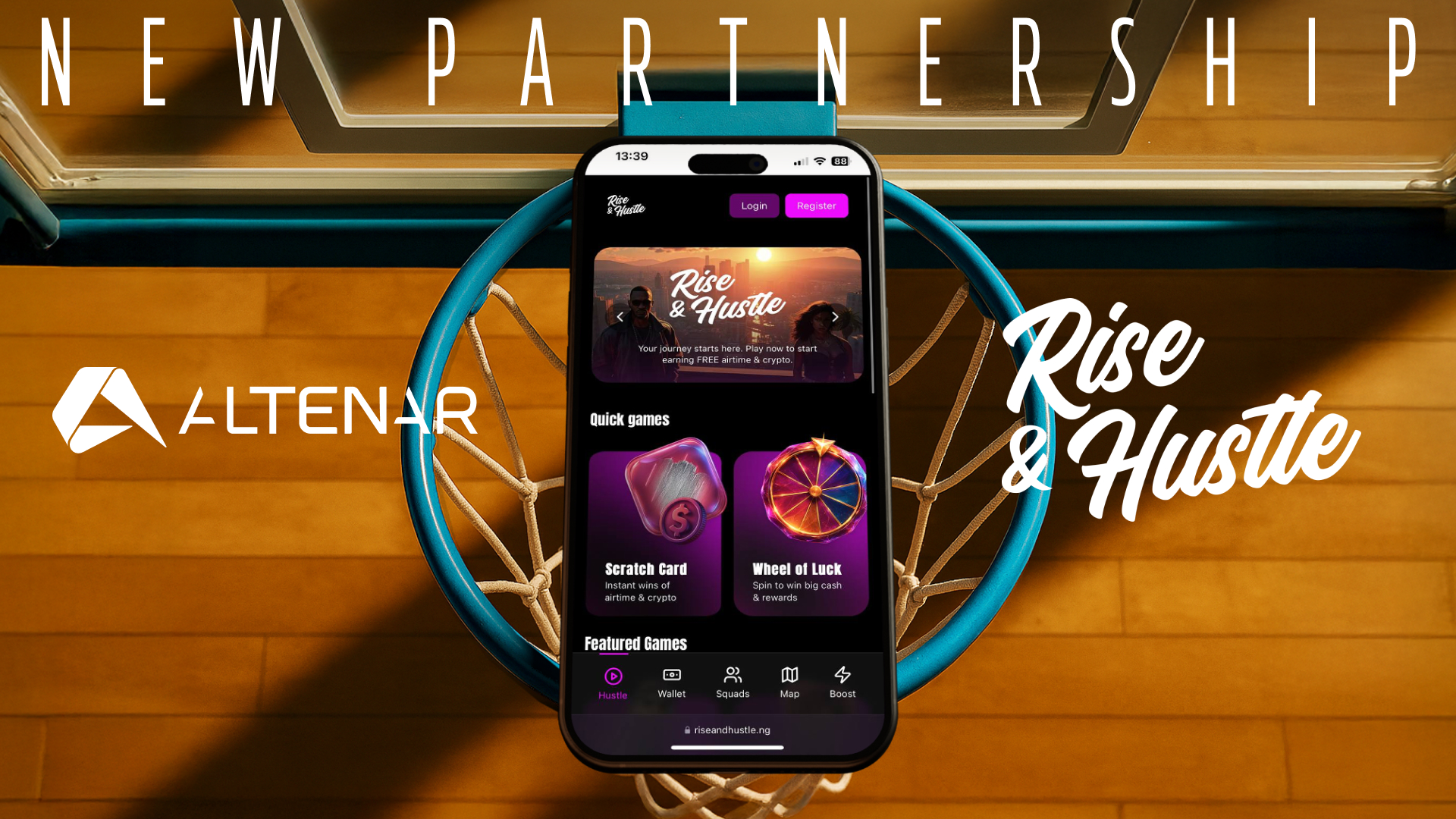 Rise & Hustle Partners with Altenar to Power its New Sportsbook Offering
