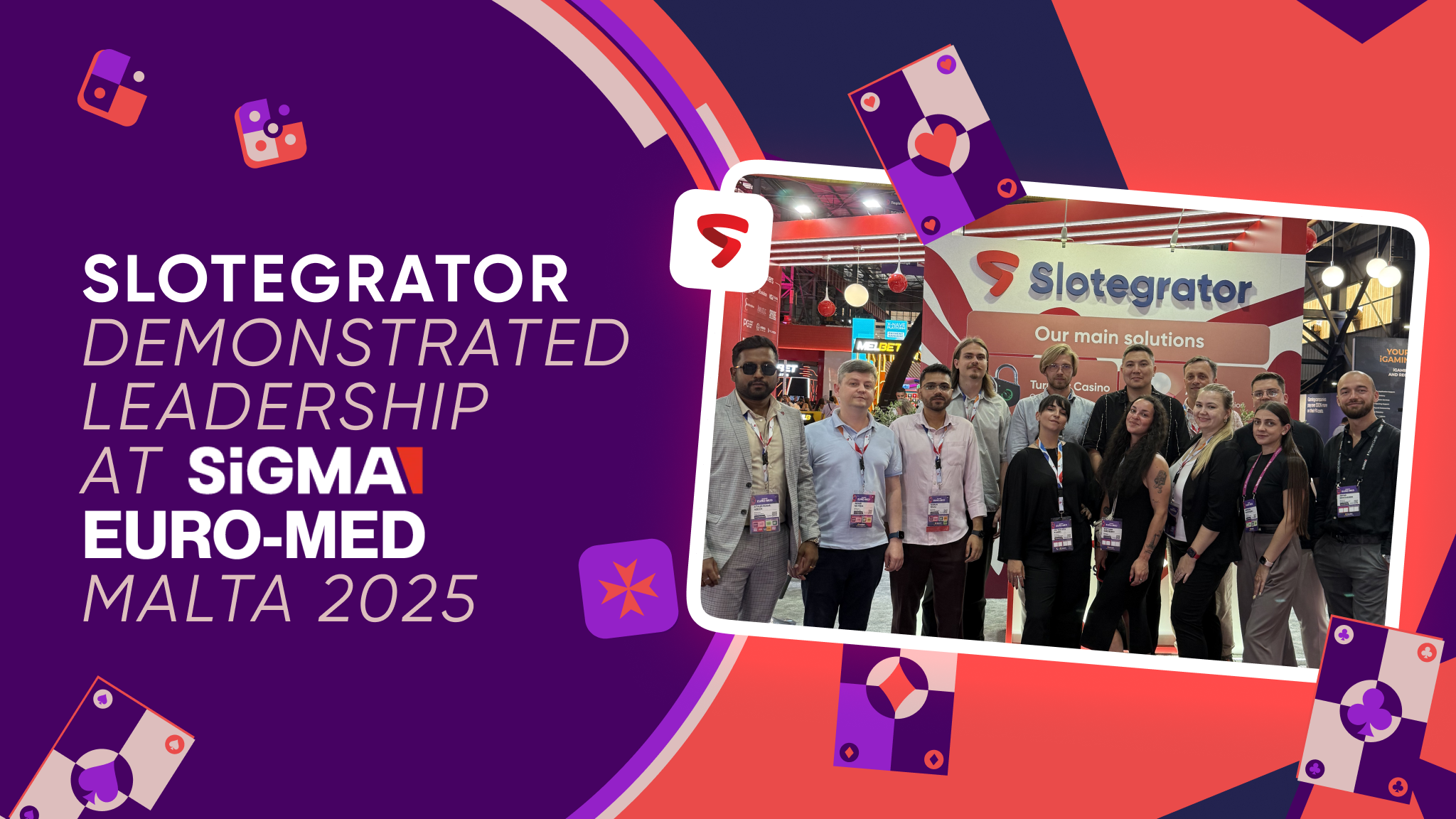 Slotegrator Demonstrated Leadership at SiGMA Euro-Med Malta 2025