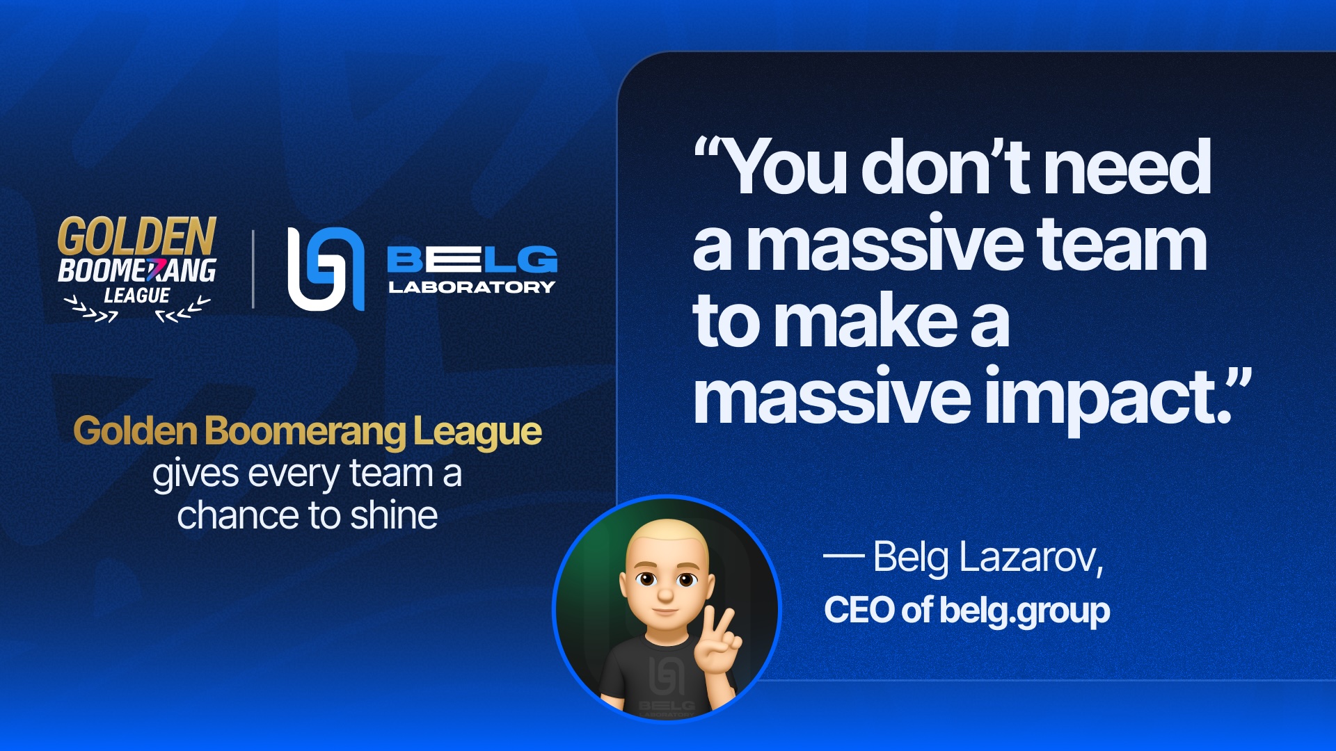 Boomerang Partners Case Study: The Belg Group PPC Founder, Belg Lazarov, Shares his Experience of Participating in the Golden Boomerang League