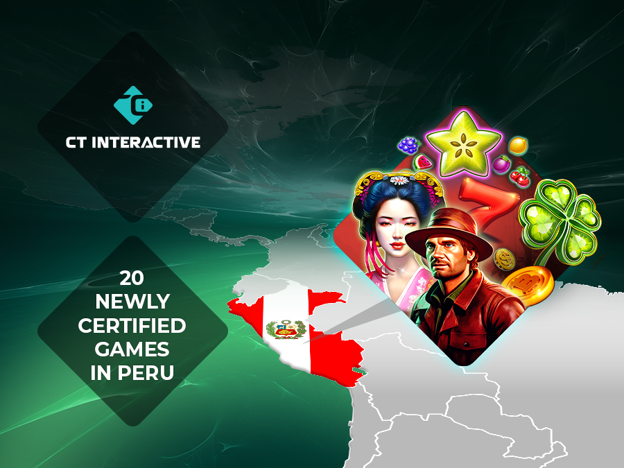CT Interactive Expands Portfolio in Peru with 20 New Slot Titles