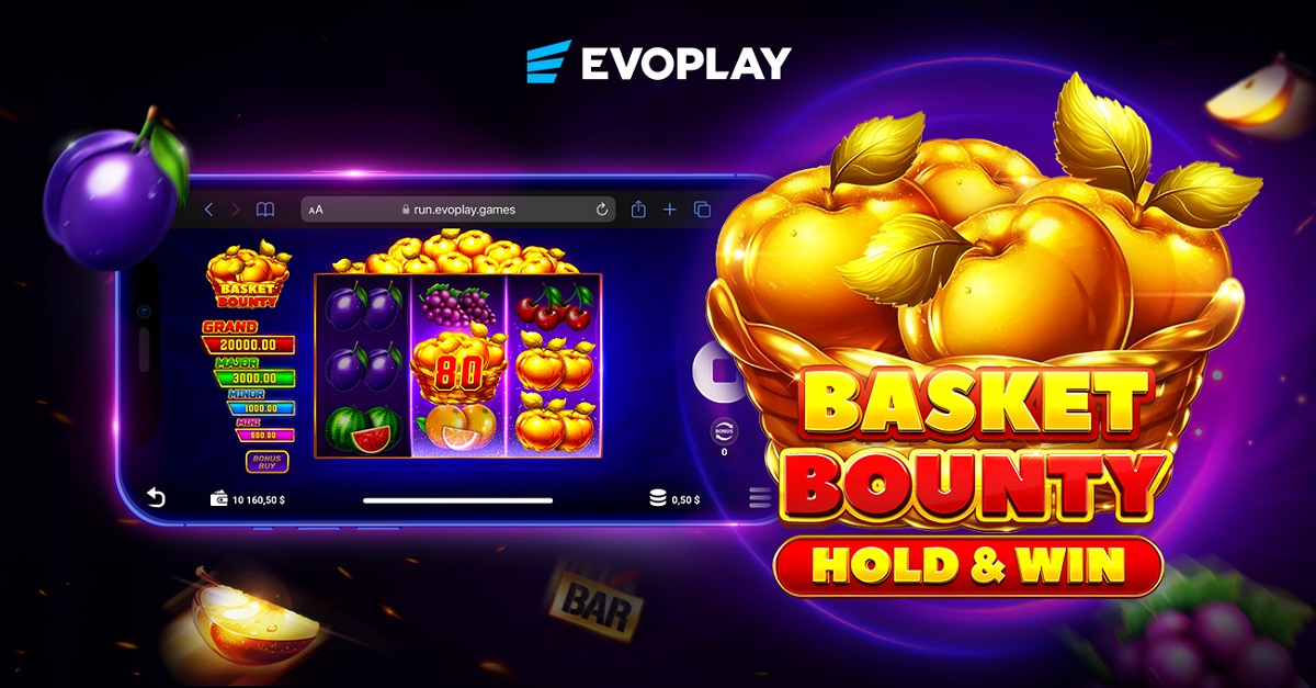 Evoplay Unveils Fruit-Filled Wheel Slot Basket Bounty