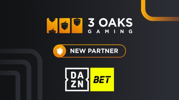 DAZN Bet Expands UK Slots Portfolio Through Partnership with 3 Oaks Gaming