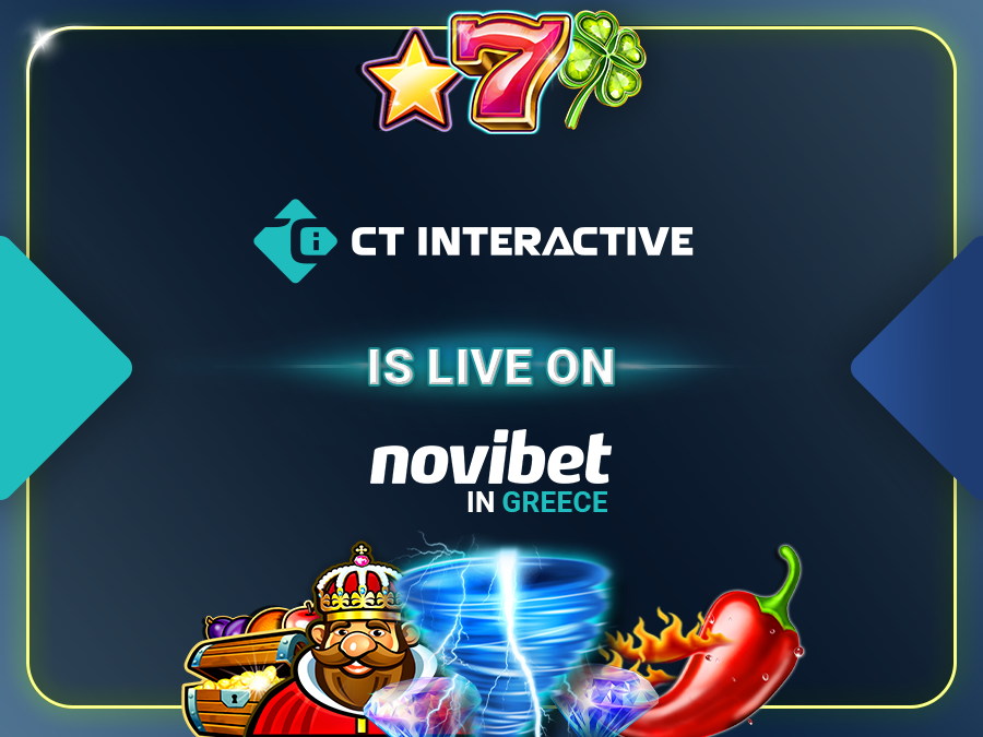 CT Interactive Expands iGaming Partnership with Novibet into Greece