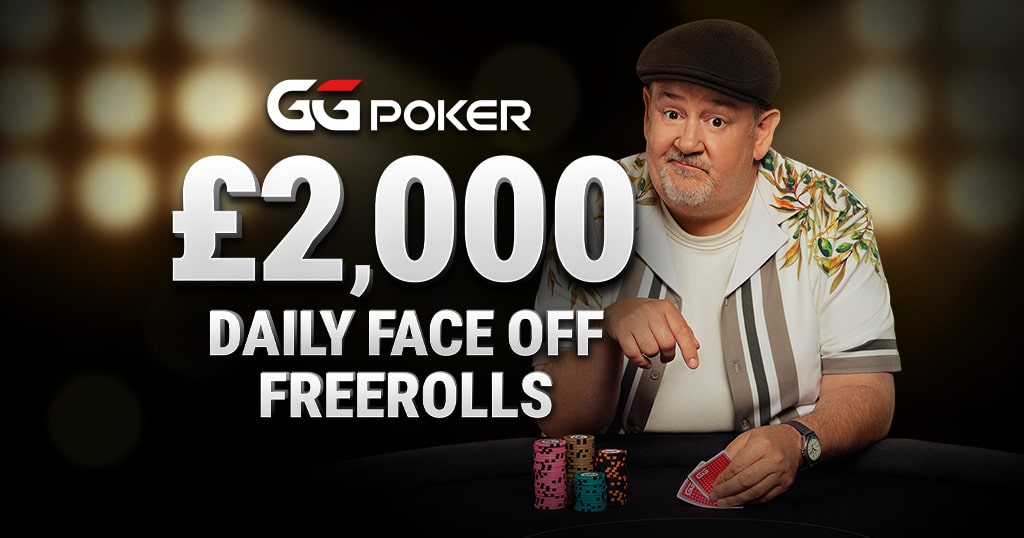 GGPoker Launches ‘Face Off’ Campaign with Comedy Legend Johnny Vegas