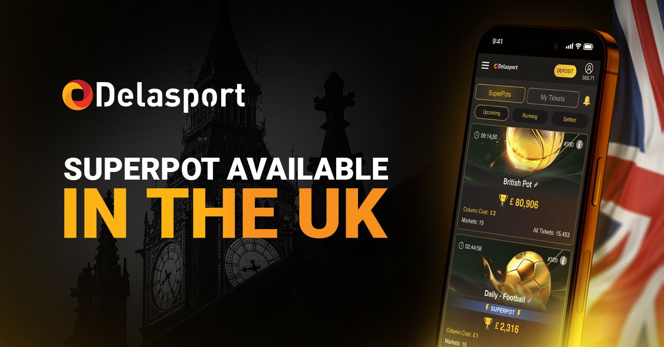 Delasport’s SuperPot Sportsbook Jackpot Certified for UK Market