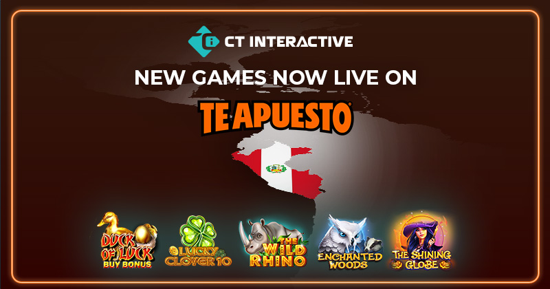 CT Interactive Expands in Peru with New Content Launch on Te Apuesto