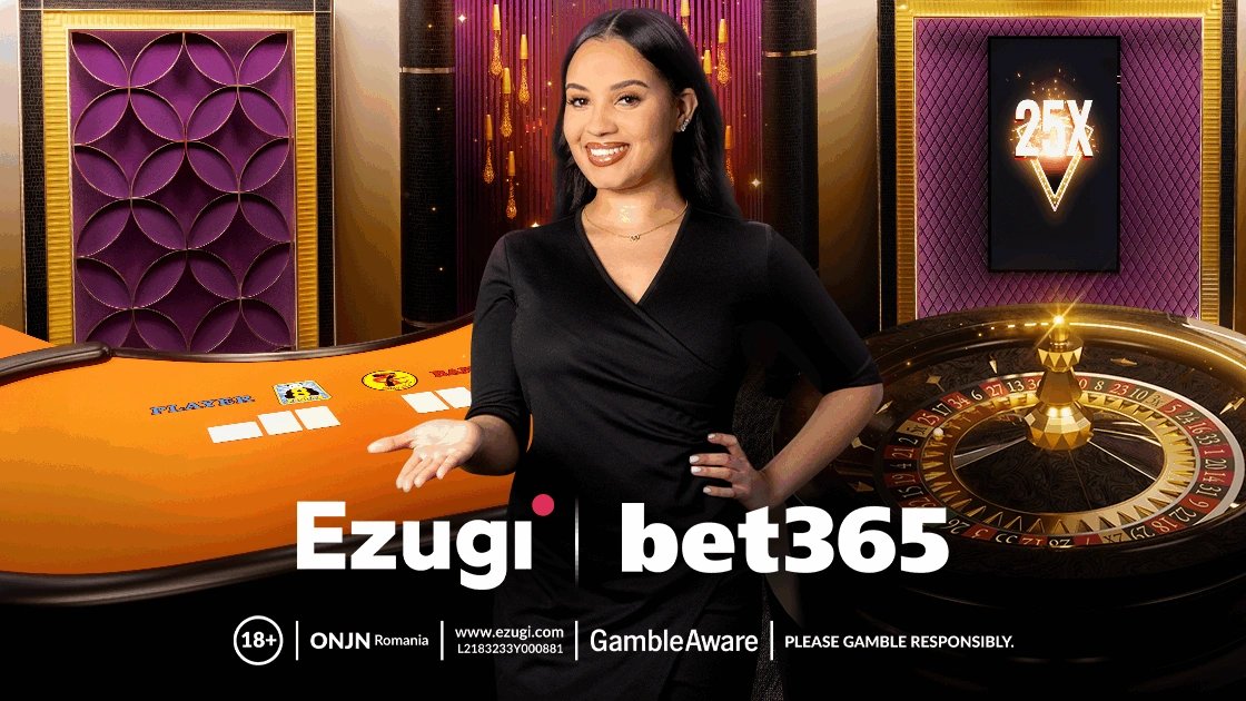 Ezugi Partners with bet365 to Launch Live Casino Offering in Ontario, New Jersey and the UK