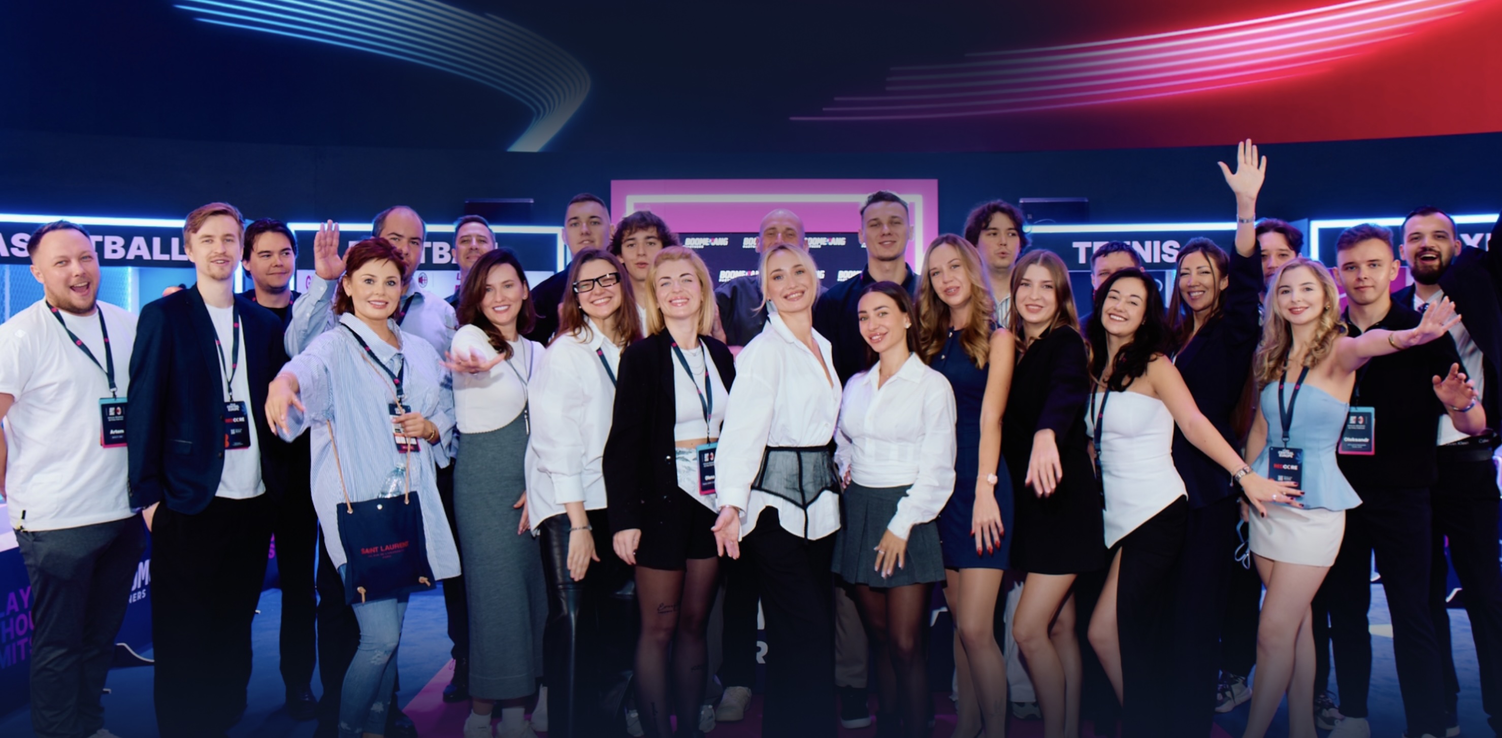Boomerang Partners Celebrated Golden Boomerang League Winners and Engaged Booth Guests with a Gift Auction at SiGMA Europe 2025