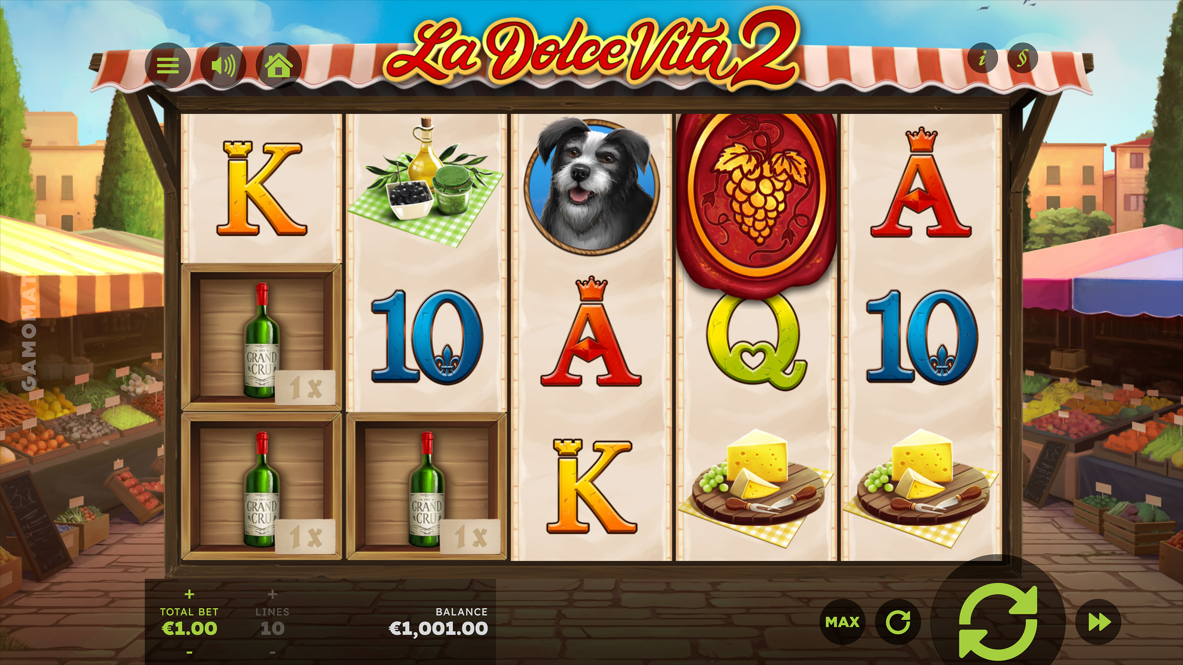 GAMOMAT Serves Up More Sweet Life with La Dolce Vita 2