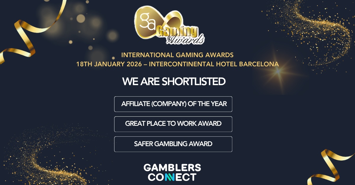 Gamblers Connect Named Finalist in Three Categories at the International Gaming Awards 2026