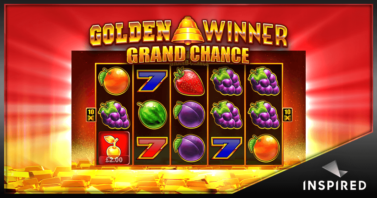 Inspired Rolls out Golden Winner Grand Chance Across UK Retail and Online Cchannels