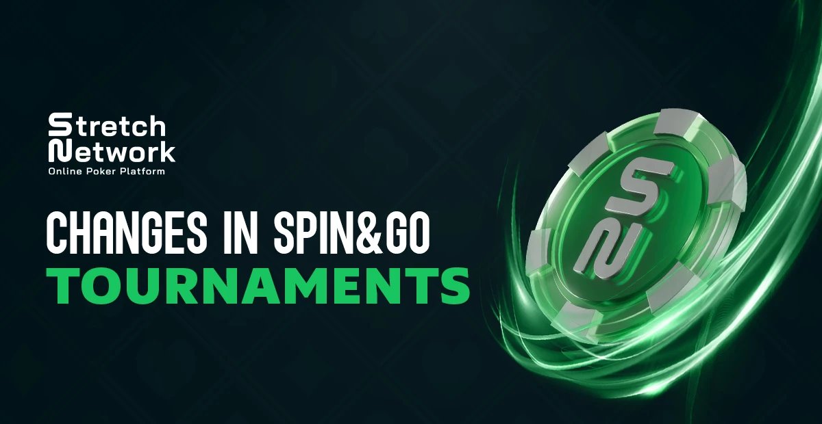 Stretch Network Enhances Spin & Go Tournaments with Faster Blinds and Lower Rake
