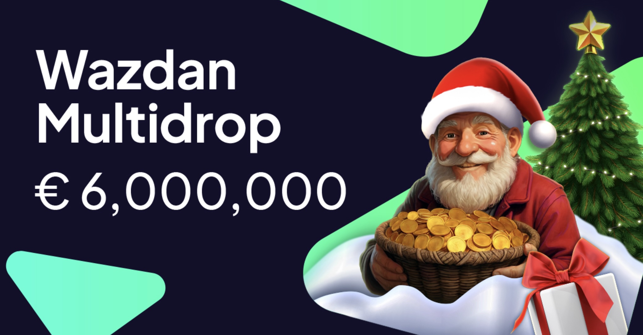 Wazdan Launches Christmas Mystery Multiplier™ Drop as Part of €6 Million Network Promotion