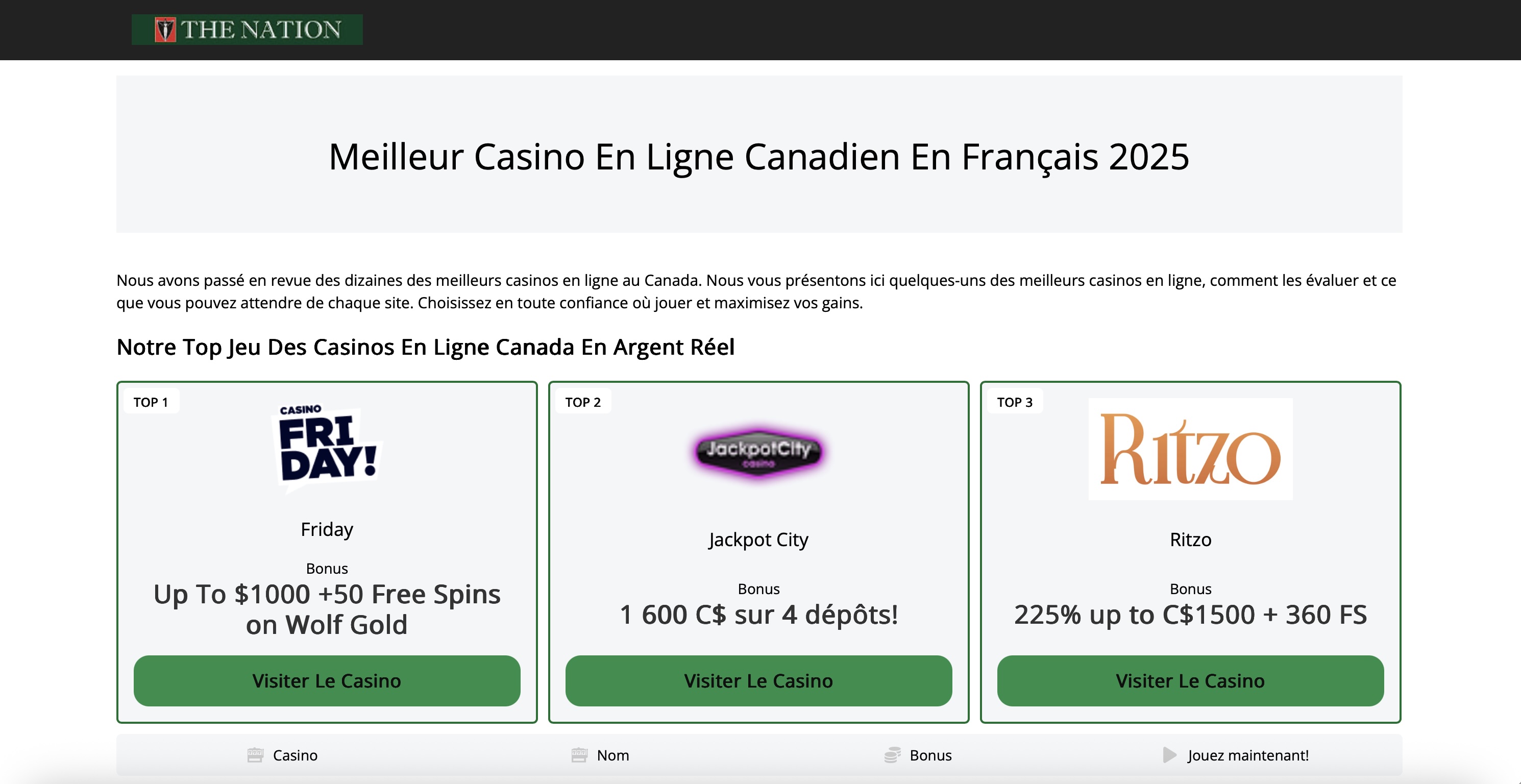 Leading International News Brand Launches Comprehensive French-Language Expert Guides for Quebec Players