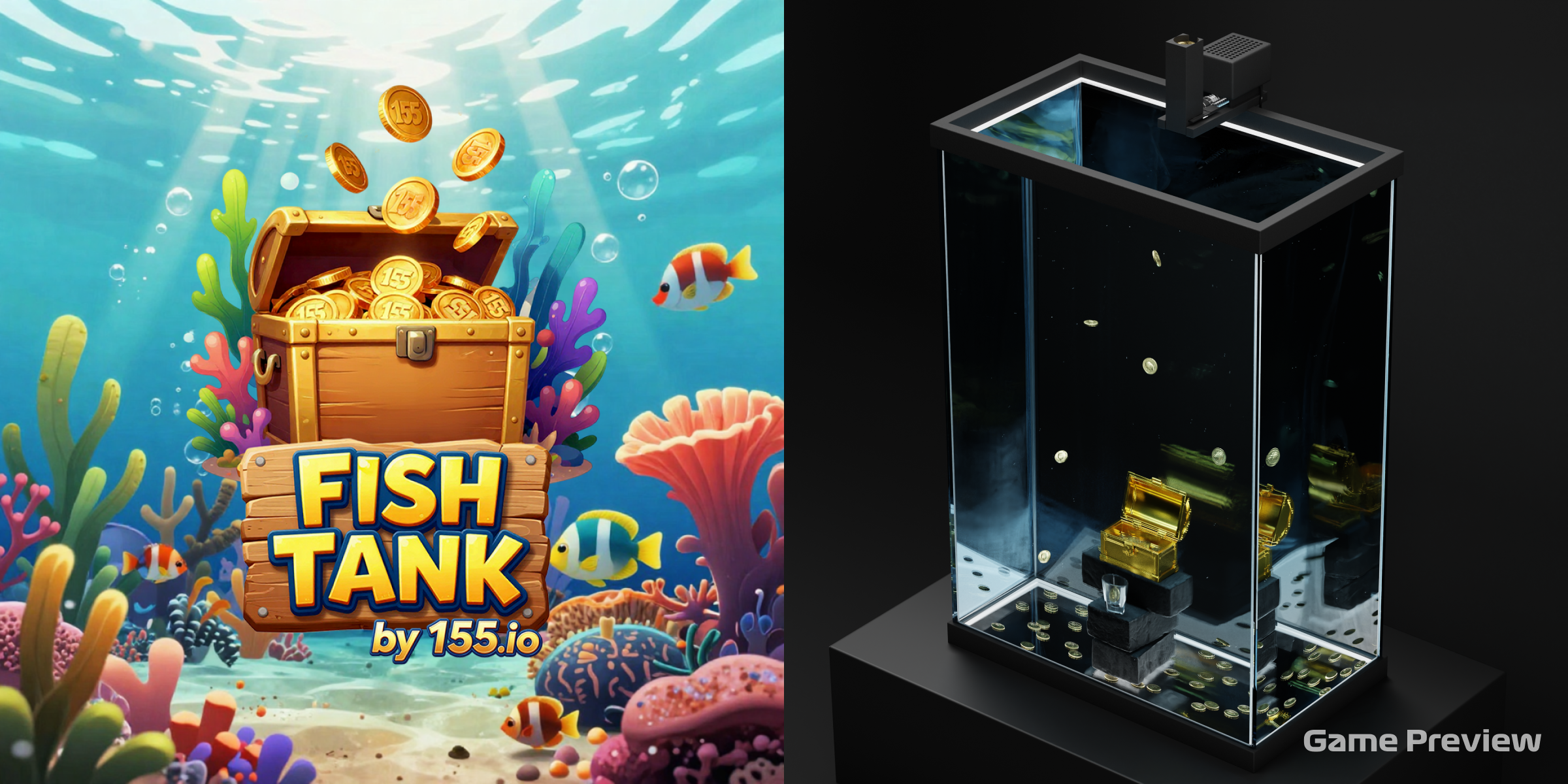 155.io Drops its Latest Chaotic Creation: Fish Tank