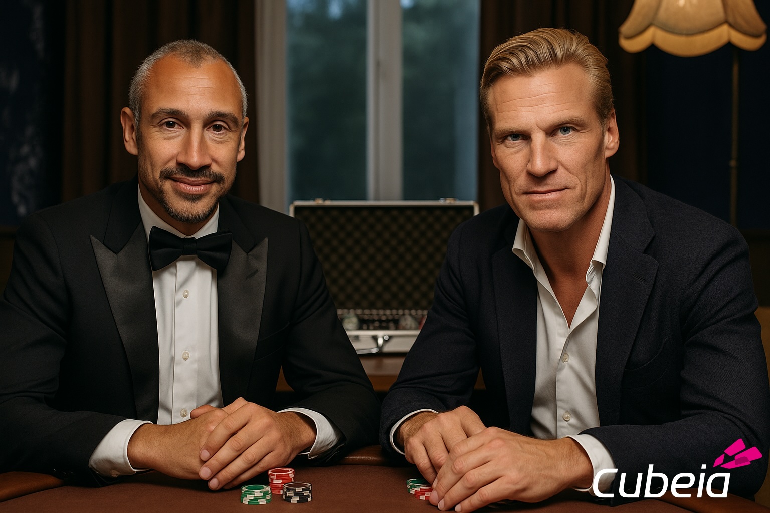 Cubeia Announces that Swedish Football Legends Henrik Larsson and Johan Mjallby will Star in its ICE Barcelona VIP Poker Experience