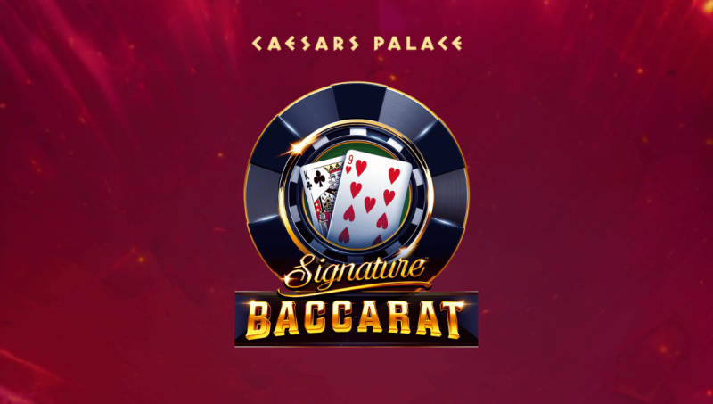 Caesars Launches Signature Baccarat for New Jersey Online Players