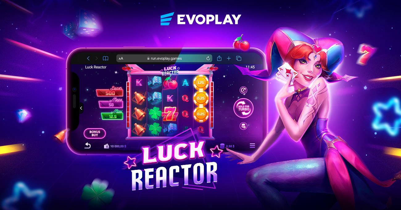 Evoplay Brings Las Vegas Energy to New Luck Reactor Slot