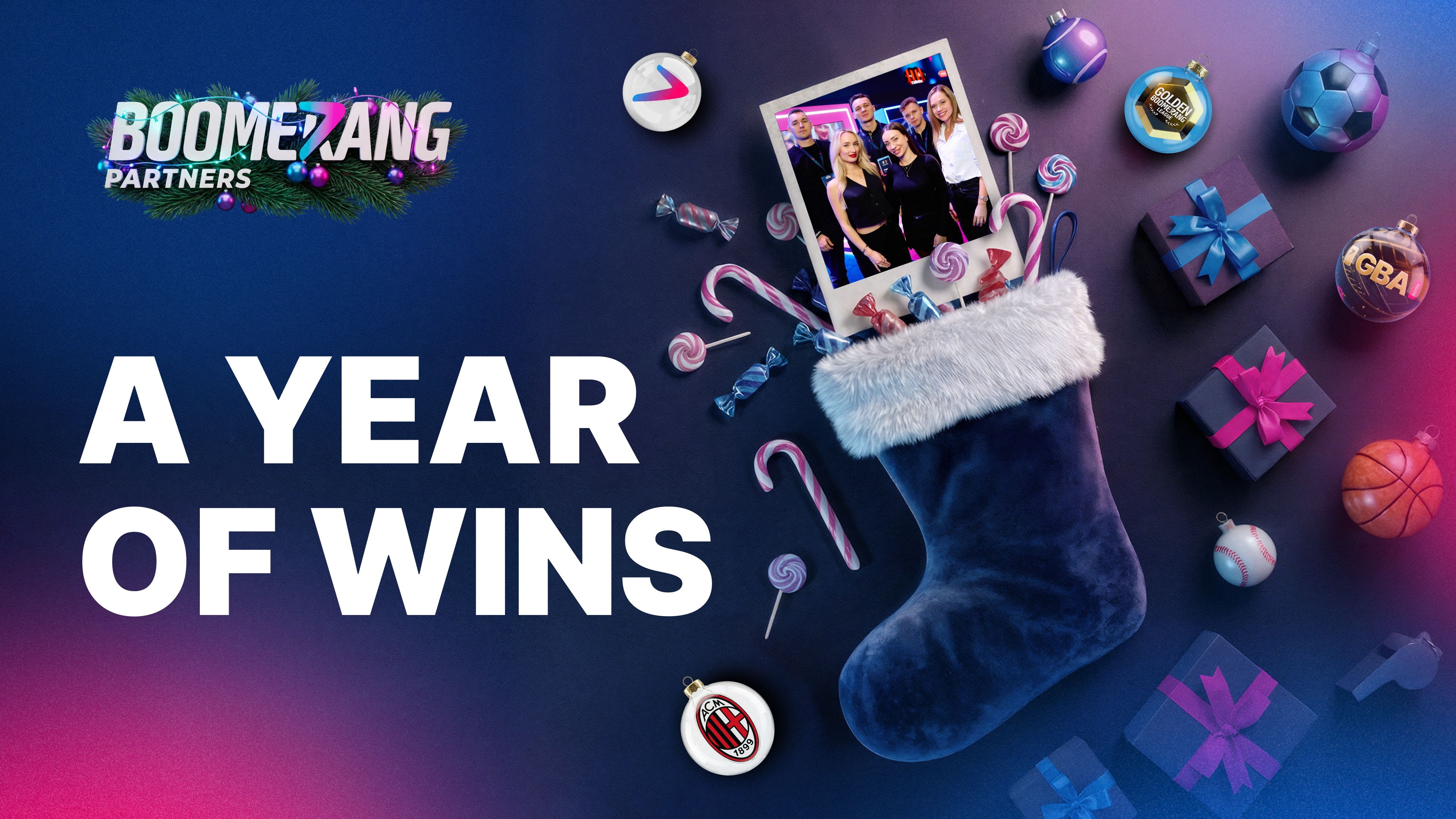 Boomerang Partners Sums up 2025 Results with Growth in the Sports Vertical, AC Milan Partnership Updates, and the Industry Awards Winning