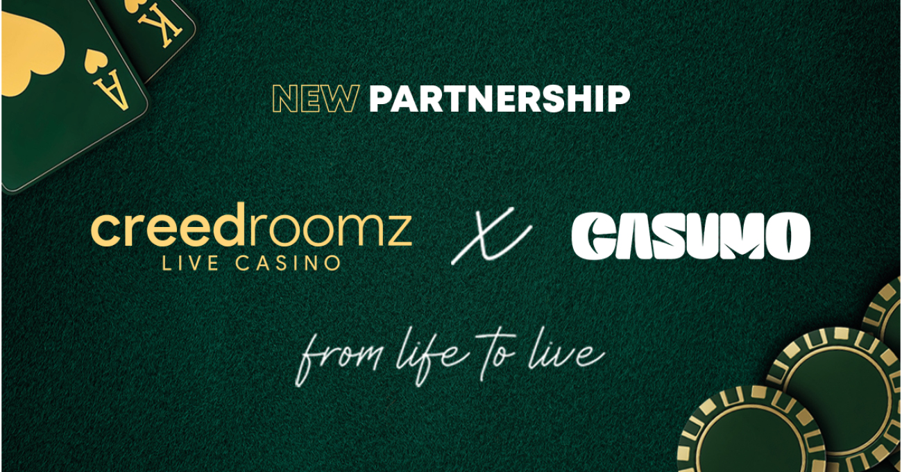 CreedRoomz Delivers Bespoke Live Casino Studio for Casumo