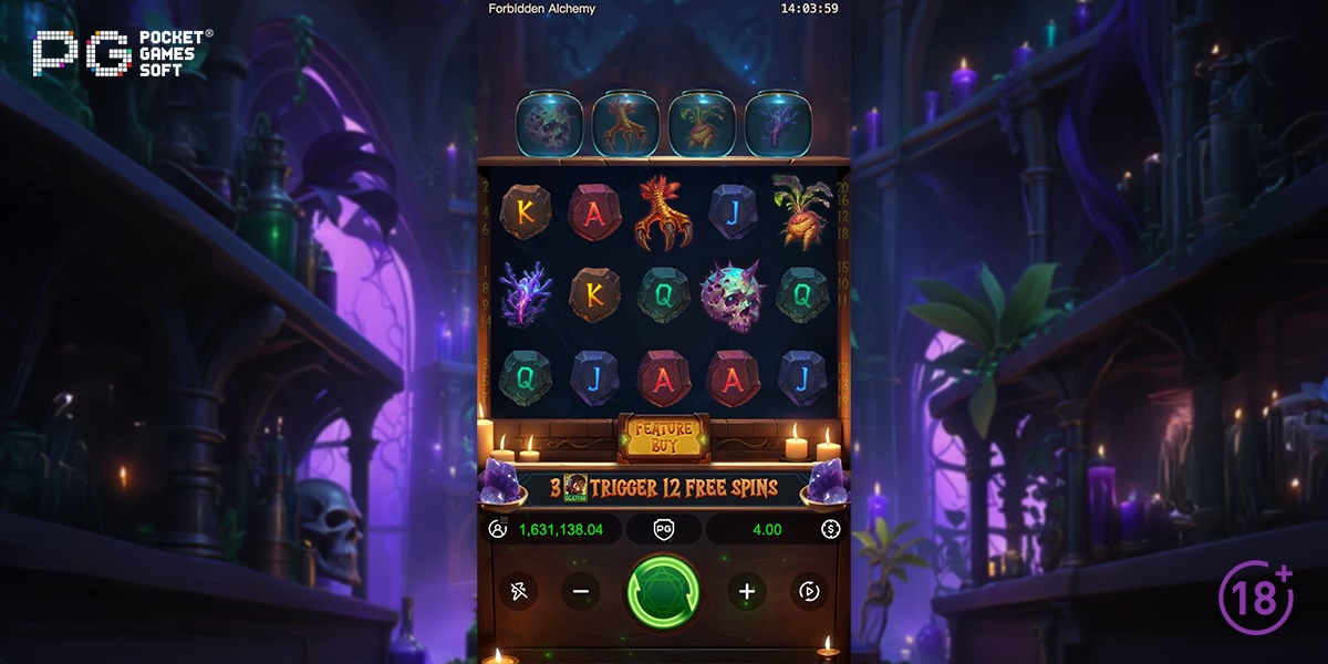 PG Soft Mixes Magic and Sorcery to Create Potent Forbidden Alchemy Slot