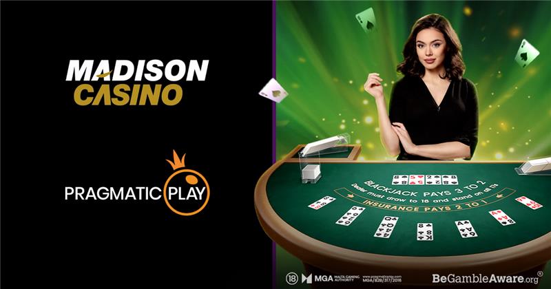 Pragmatic Play Expands Madison Casino Collaboration with Branded Live Tables