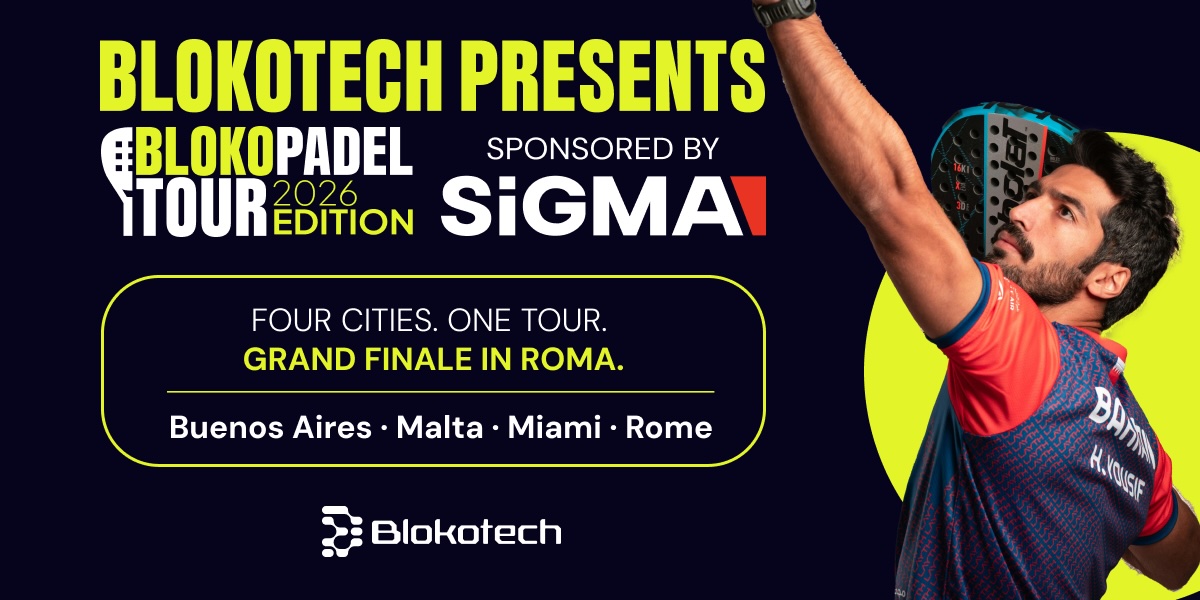 Blokotech Serves up Global Padel Tour in Collaboration with SiGMA