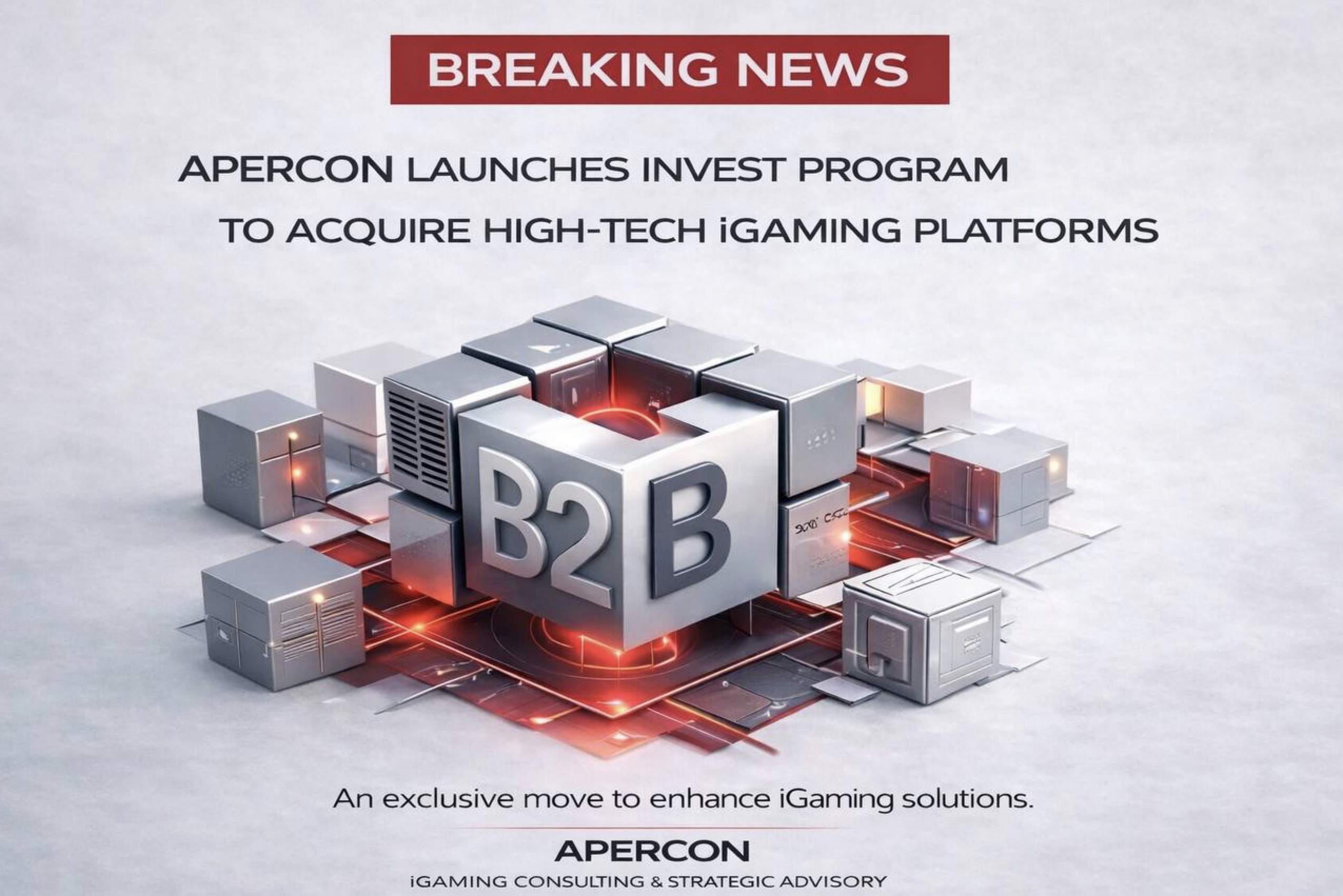 APERCON Launches Strategic Acquisition Program to Acquire hi-tech iGaming Platform