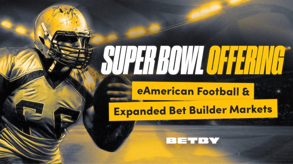 Betby Adds American Football E-Sim Ahead of Super Bowl