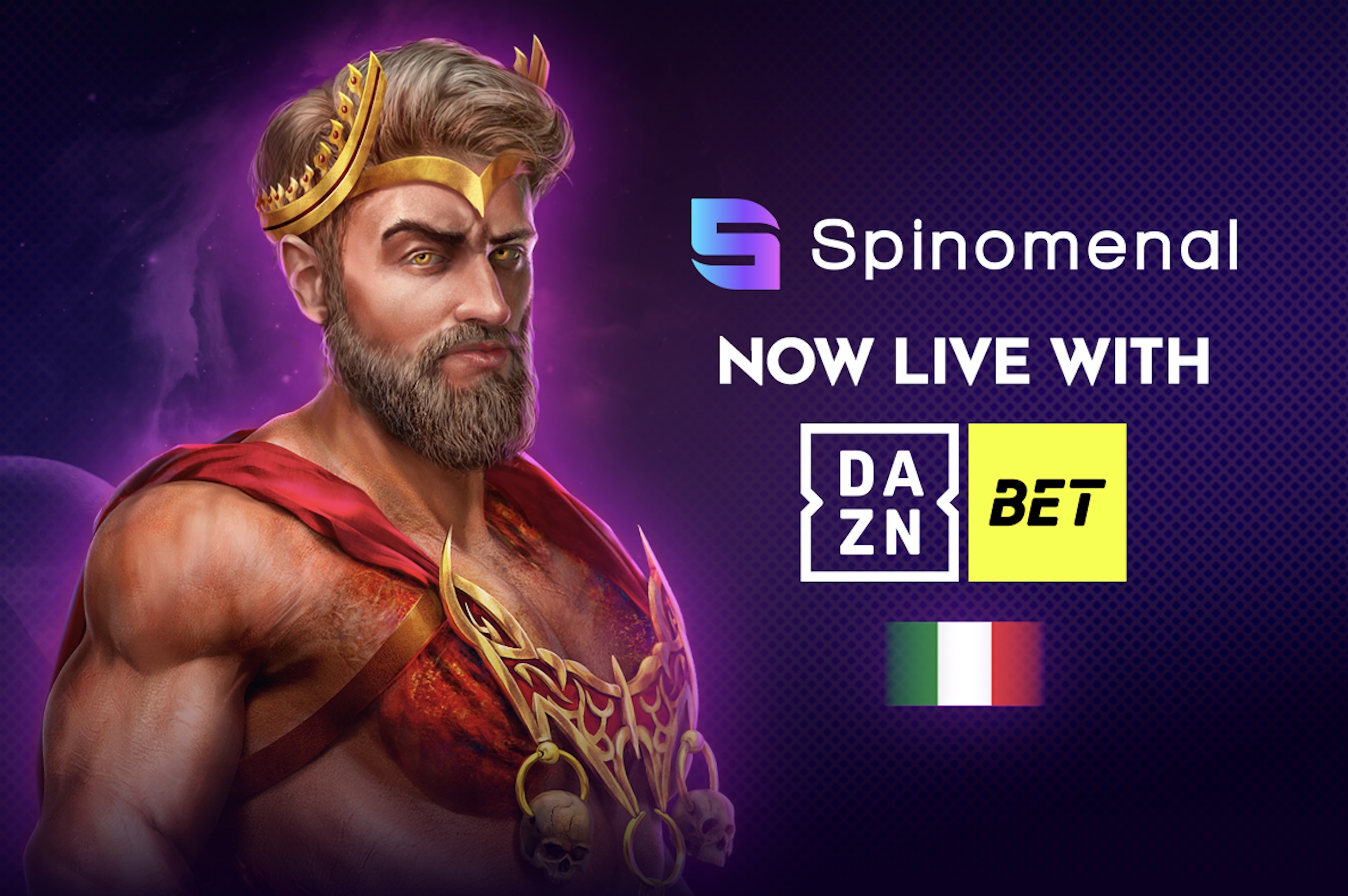 Spinomenal Expands Italian Footprint With DAZNBet Deal