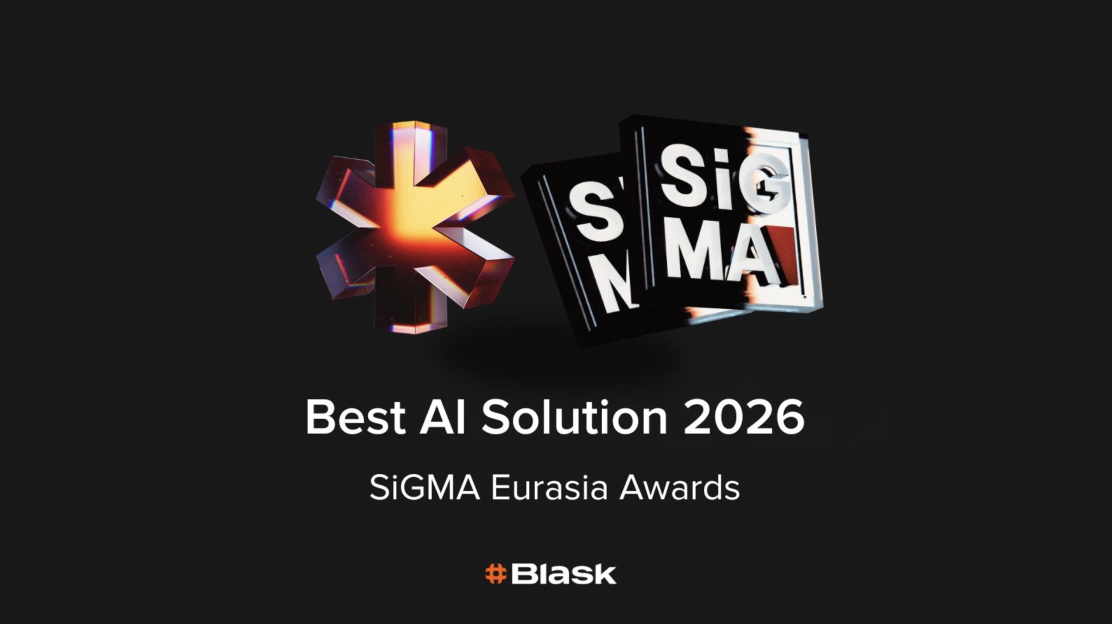 Blask Wins Best AI Solution at SiGMA Eurasia Awards 2026