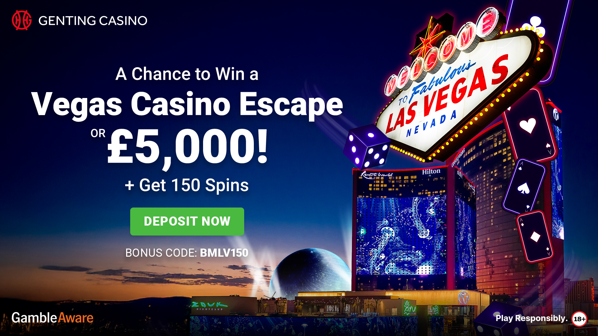 Genting Casino Launches Vegas Casino Experience Leaderboard Challenge