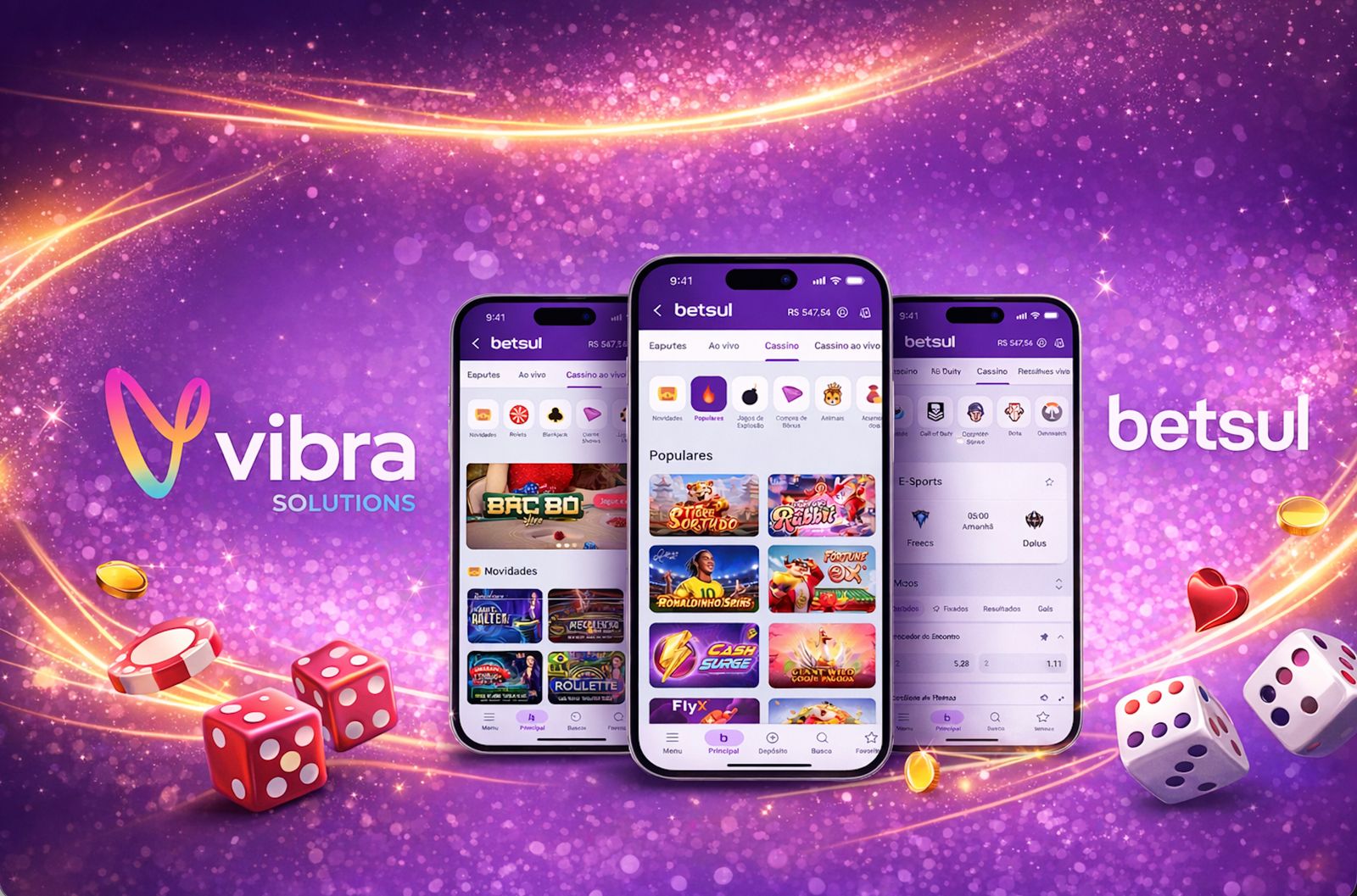 Betsul Launches Brazil’s First Native Betting App in Partnerships with Vibra Solutions